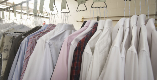 cintre chemise pressing